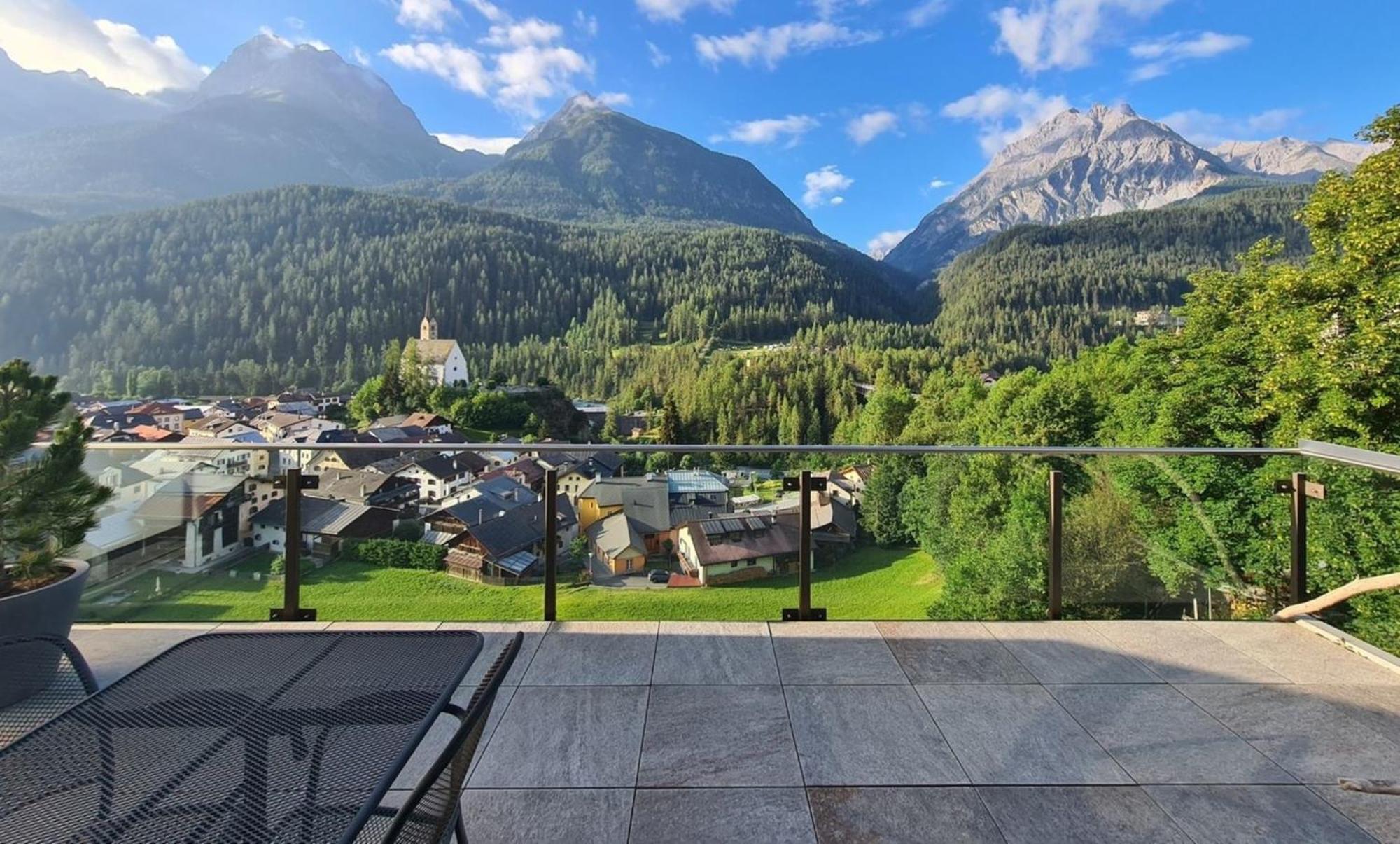 Ferienwohnung Chasa Miramunt 6 Scuol Exterior foto